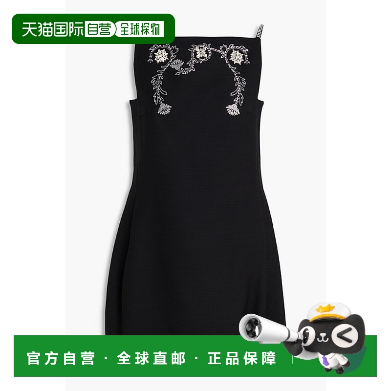 1h可退 香港直邮Rabanne 女士 缀饰无袖连衣裙 24PCRO738LA0318