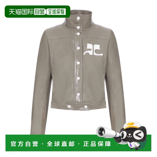 香港直邮Courreges 长袖休闲夹克 223CBL005VY0014【付后1h可退】