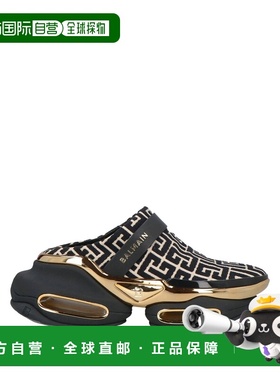 香港直邮Balmain 巴尔曼 女士 Mules 木屐 black黑色 舒适时尚