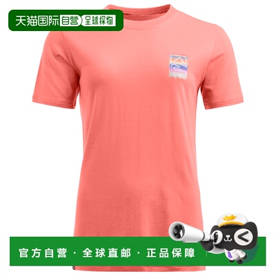 香港直邮ORTOVOX 女士T恤 9164738BLOSSOM CO 橙色