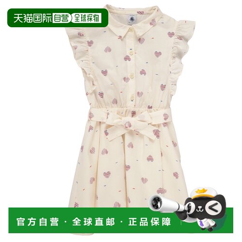欧洲直邮petit bateau 小帆船 女童装 春夏 短连衣裙 BORY