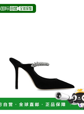1h可退 香港直邮JIMMY CHOO 女士凉鞋 BING100VELNERO SS2026 黑