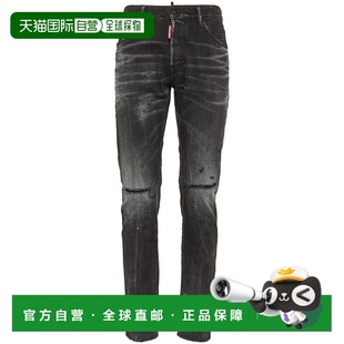 牛仔裤 男士 S74LB1562D30009900 欧洲直邮DSQUARED2 1h可退