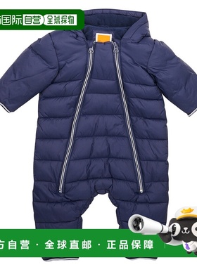 欧洲直邮Timberland 添柏岚 男孩 T96261-85T 羽绒服 海蓝色