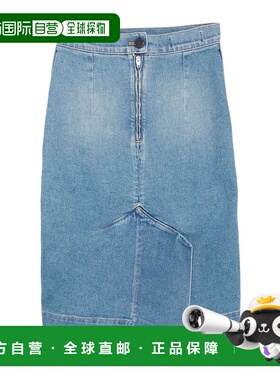 香港直邮Vivienne Westwood 牛仔半身裙 19030019W010G包臀裙中裙