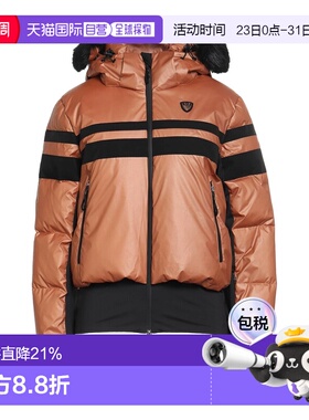 1h可退 香港直邮Ea7 女士 Shell 夹克 orange橙色 舒适时尚