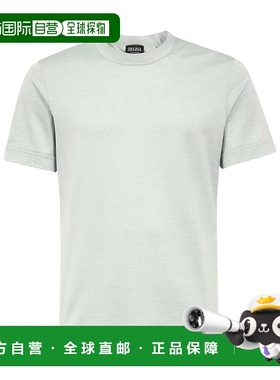 香港直邮Zegna 短袖T恤 RUD386A7D718V04001杰尼亚男装
