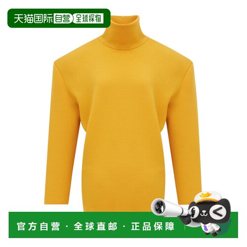 香港直邮Saint Laurent 双面针织连身裙 848055Y77GH羊毛连衣裙