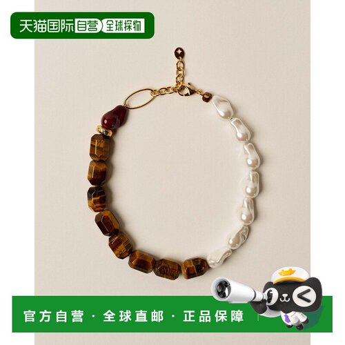 自营欧洲直邮Sessun思溯 Vylie虎眼石树脂项链