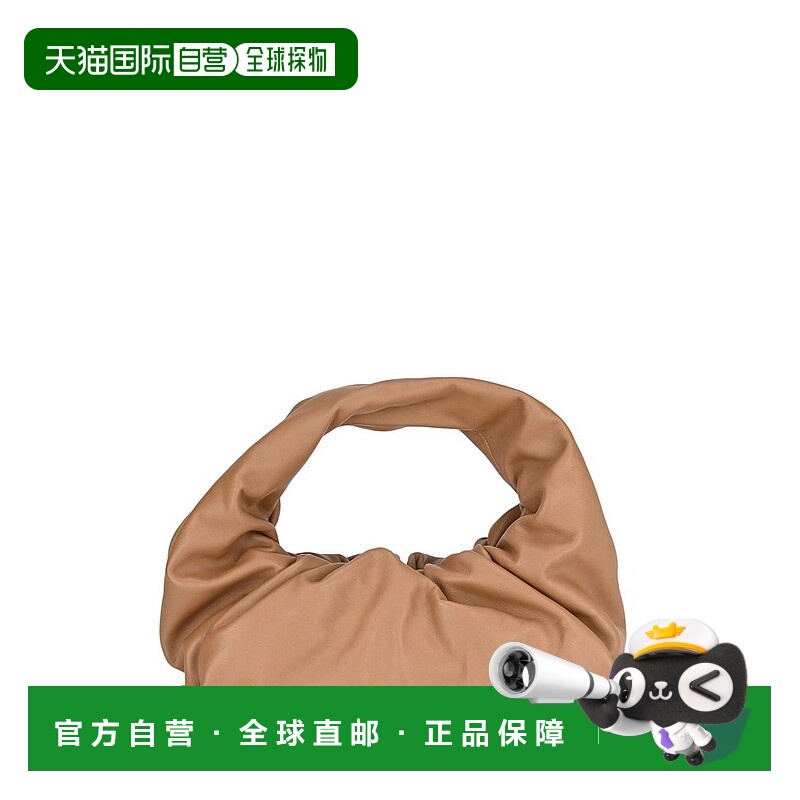1h可退 香港直邮Bottega Veneta 葆蝶家 女士 褶皺開口單肩包 610