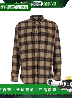 1h可退 香港直邮Dsquared2 二次方 男士 长袖衬衫 S71DM0738D3512