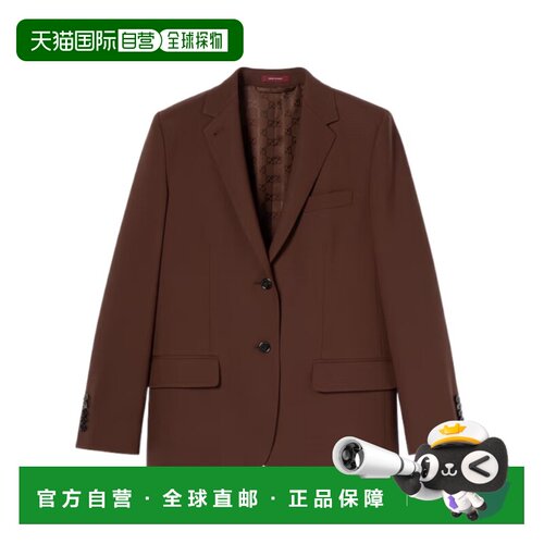 1h可退 香港直邮Gucci 弹力轻质羊毛夹克 835954Z7ASM