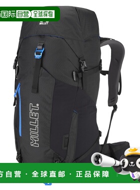 自营欧洲直邮Millet觅乐 UBIC 40L背包 黑色背带