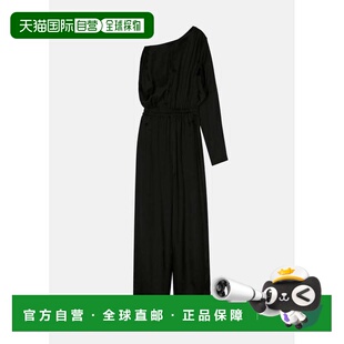 Jumpusit连体裤 Black Satin Bodybag Atena