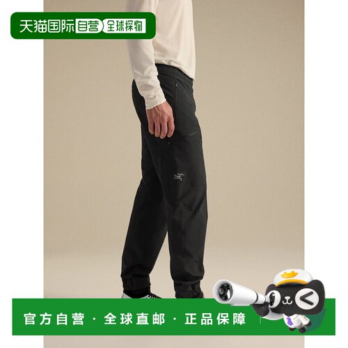 1h可退 香港直邮Arc'teryx 男士户外软壳裤 X000010040BLACK CO