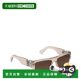 棕色醋酸纤维方形太阳 Flower男士 自营1h可退 欧洲直邮LV路易威登