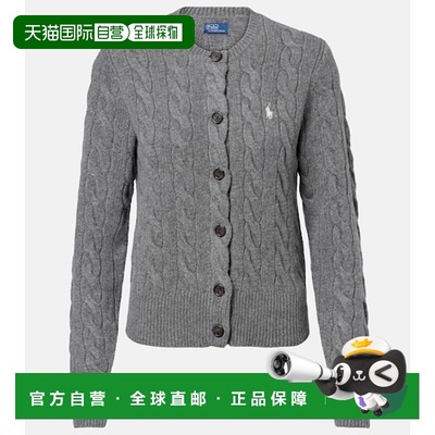 1h可退 香港直邮Polo Ralph Lauren Polo 拉夫 劳伦 女士 粗线针