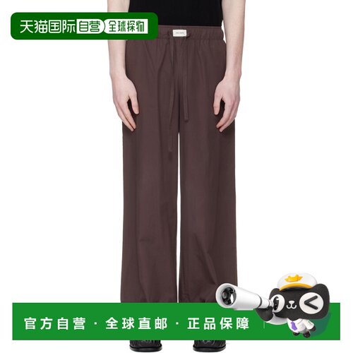 香港直邮Entire Studios 男士 棕色 Pajama 长裤 ESSS26PA09012BR
