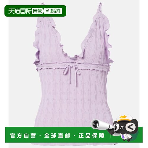 1h可退 香港直邮Gucci古驰女士背心上衣吊带