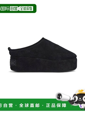 自营欧洲直邮Balenciaga巴黎世家 Alaska Soft女士黑色logo标识穆