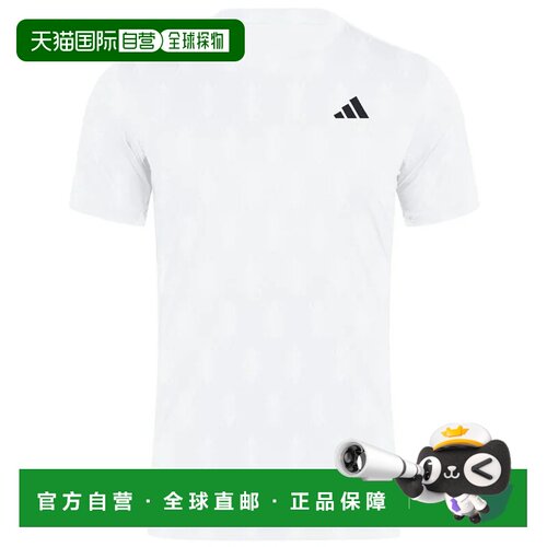 香港直邮ADIDAS 男士户外T恤 KS8271BIANCO CO 白【付后1h可退】