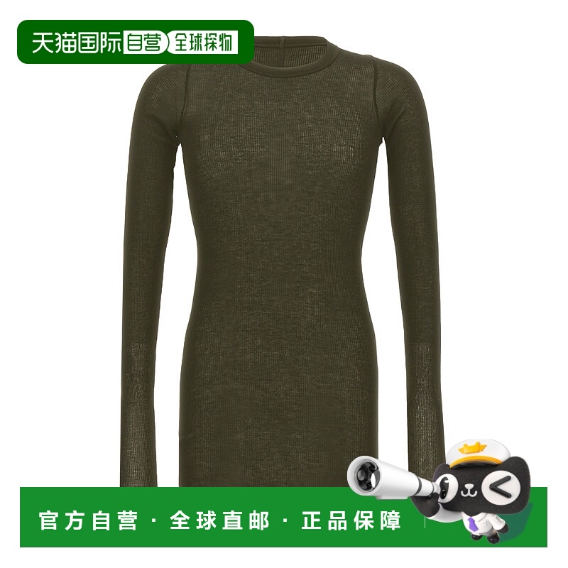 欧洲直邮RICK OWENS 男士长袖T恤RU02D6250RC75上衣男装