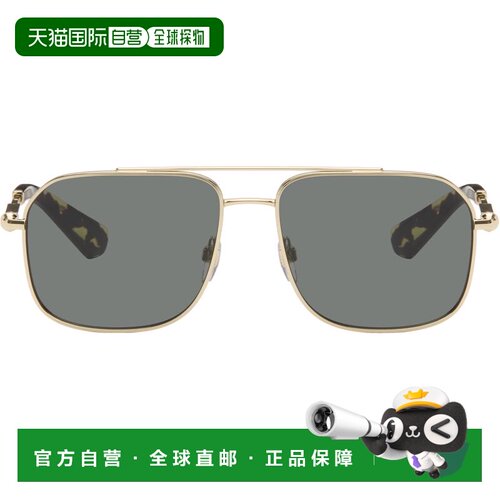 香港直邮Burberry 巴宝莉 男士 金色太阳镜 0BE31591109878056262
