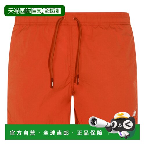 欧洲直邮K-WAY 男士短裤 K8136LW896 SS2026 橙色【付后1h可退】