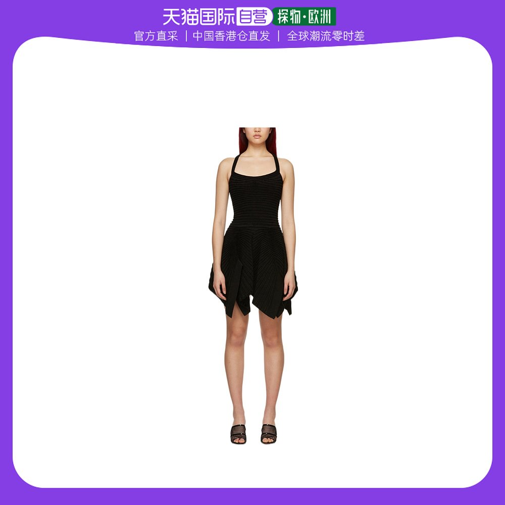 香港直邮Alaia 吊带修身连衣裙 AA9R22051M672995AlaiaBlack