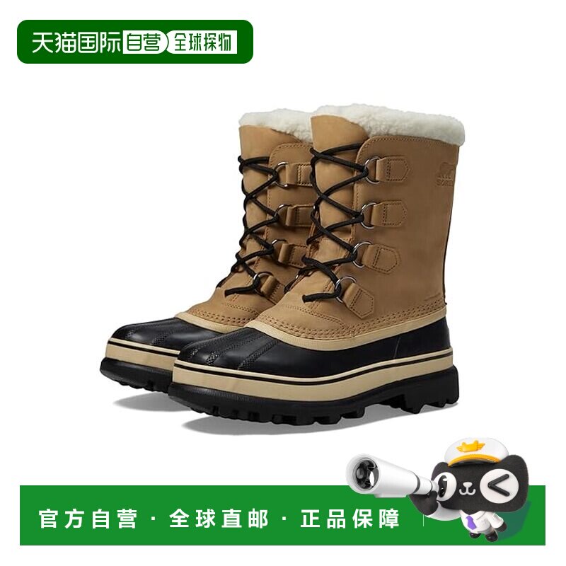 1h可退 香港直邮Sorel 冰熊 女士 Caribou™ 雪地靴 yellow黄色 舒