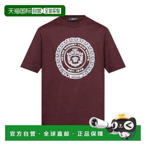 香港直邮Versace 短袖T恤 10133021A13402范思哲