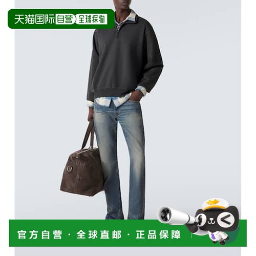 1h可退 香港直邮ralph lauren rrl 拉夫 劳伦RRL 男士 棉质半拉链