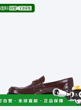 1h可退 香港直邮Prada 普拉达 男士 绒毛皮质乐福鞋 2DB223055F0N