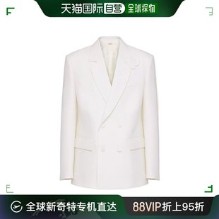 双排扣羊毛西装 香港直邮Valentino 外套 99新未使用 4V0CE3D5A