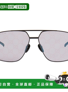 香港直邮Gucci 古驰 男士 黑色 Navigator Frame 太阳镜 GG1676S