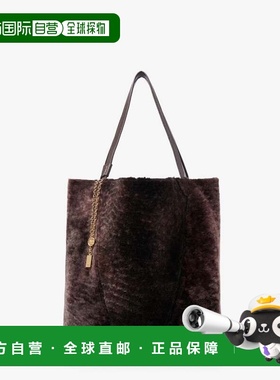 1h可退 香港直邮Chloe 蔻依 女士 Spin 毛羊皮肩包 25WS810Q4524X