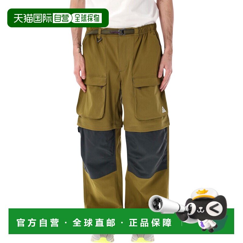 香港直邮NIKE 男士运动裤 HV0591368 SS2026 军绿色 ACG ZIP SMIT