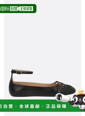 香港直邮Chloe 蔻依 女士 Misty 光滑皮质芭蕾平底鞋 CH25W14VUN0