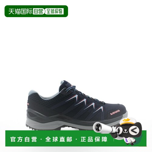 自营欧洲直邮LOWA INNOX PRO GTX LOW女士海军蓝/珊瑚橙低帮徒步