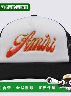 1h可退 香港直邮AMIRI 男士 时髦机车帽 AMHATR1041 black黑色 舒
