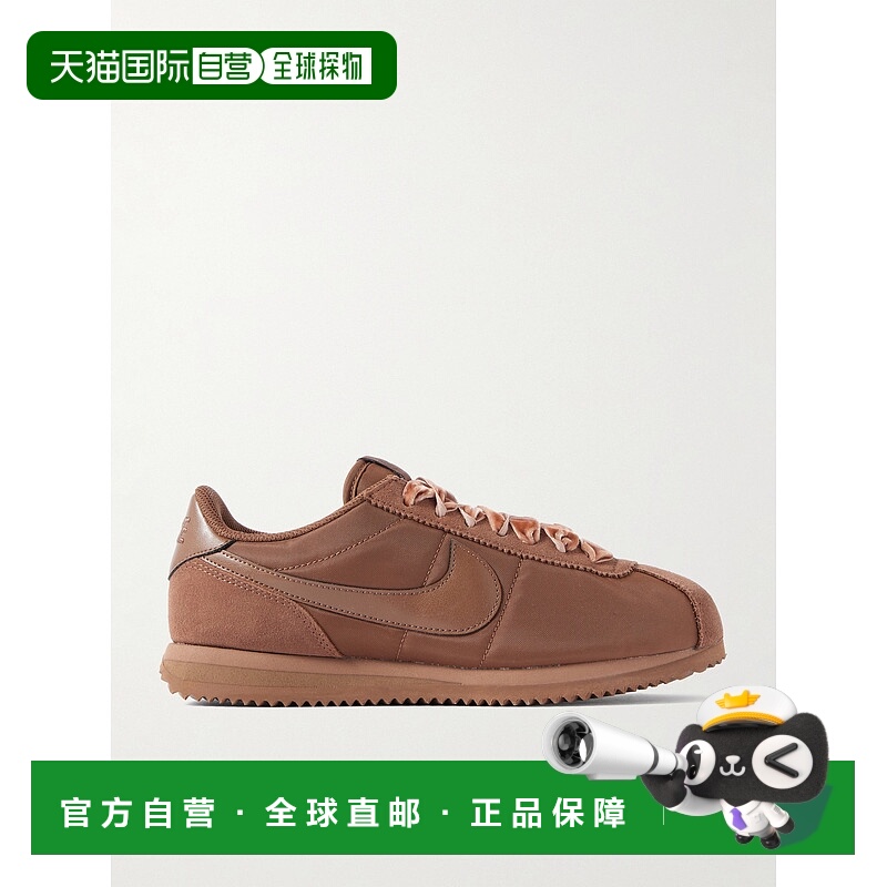 香港直邮Nike 耐克 女士 Cortez 牛皮,绒面革帆布运动鞋 IM603420