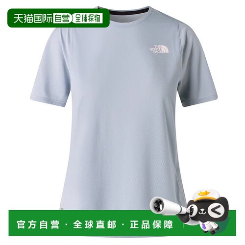 1h可退 欧洲直邮THE NORTH FACE 女士户外T恤 NF0A8DDYFM2AZZURRO