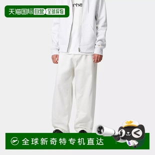 牛仔 欧洲直邮Carhartt Wip 男士 白色棉休闲裤