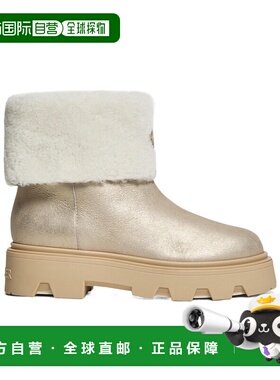 香港直邮Moncler Aurea 中筒羊毛靴中筒靴 K209B4F00070M7549