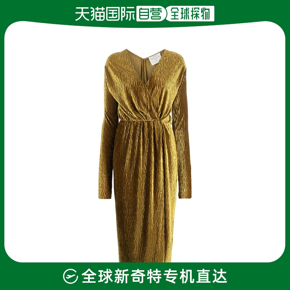 香港直邮Forte Forte 女士 金色连衣裙