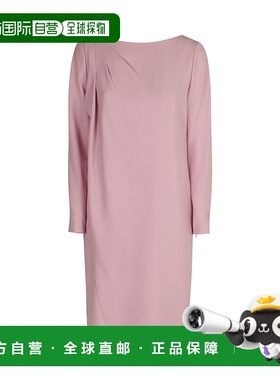 香港直邮Emporio Armani 前开衩连衣裙 EW000829AF10206