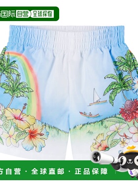 1h可退 香港直邮Casablanca 女童 多色印花儿童泳裤童装 KSP26TR0