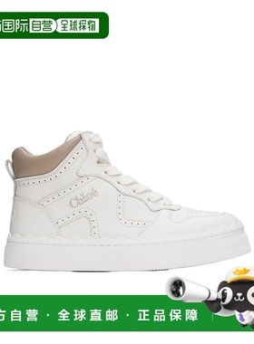 香港直邮Chloe Lauren高帮运动鞋 C24W05HNZ牛皮厚底