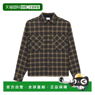 香港直邮Saint 夹克 Laurent 衬衫 848184Y2M33 长袖 1h可退