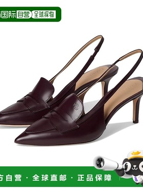 1h可退 香港直邮Lauren Ralph Lauren 女士 Khloe Loafers 皮质露